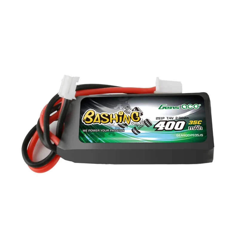 Batterie Lipo 2S Gens ace Bashing 7.4v 400mAh 2S pour Axial 1/24 - Image 5