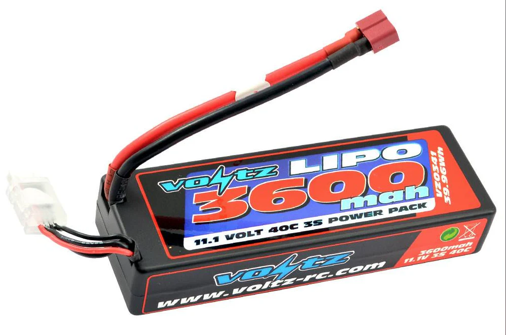 Batterie Lipo 3S 11.1V 3600mAh 40C Low profile (138x46x25mm) Dean