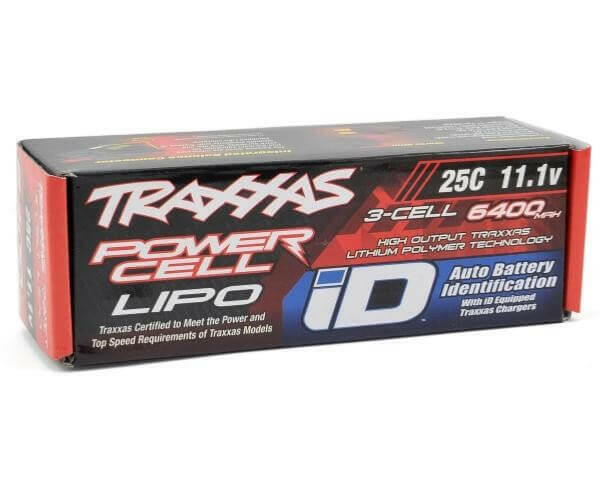 Batterie lipo 3S Traxxas 2857X ID 11,1V 6400mAh 25C - Image 2