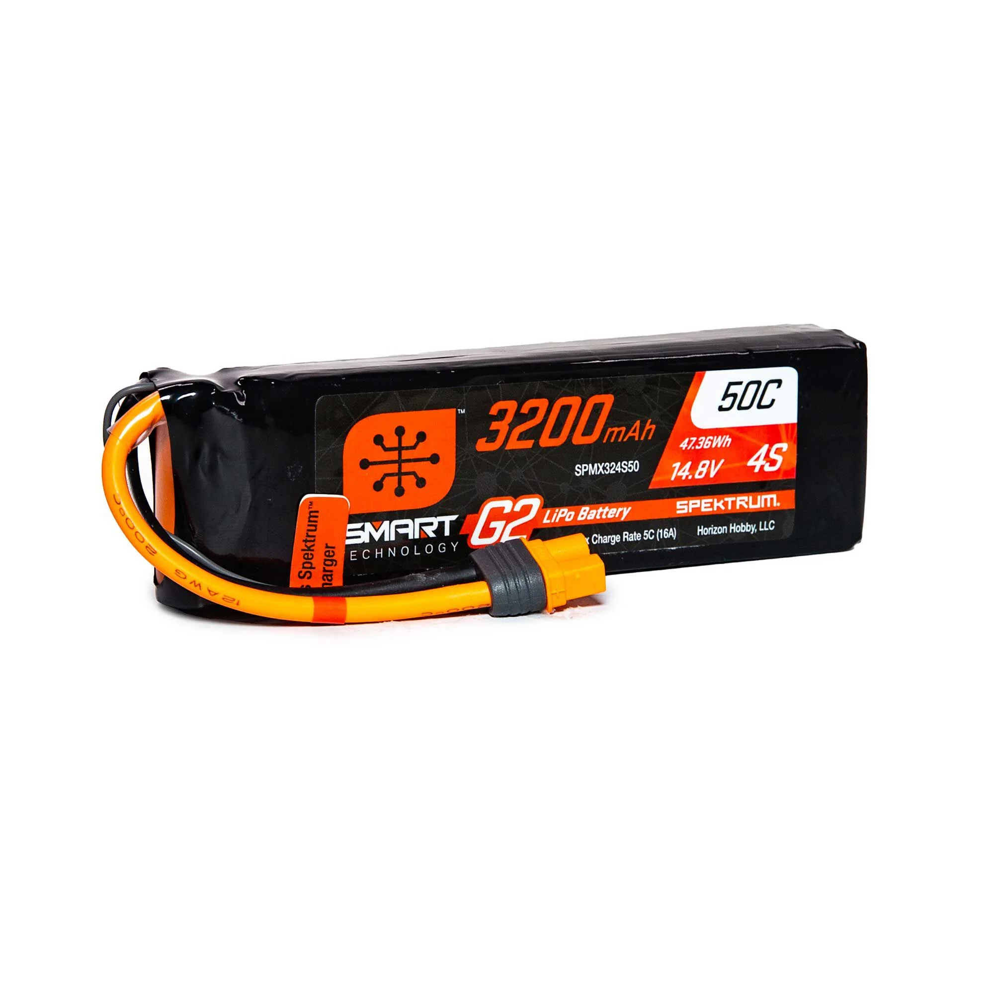 Batterie LiPo 4S 14,8 V 3200mAh intelligente G2 IC3 - SPMX324S50