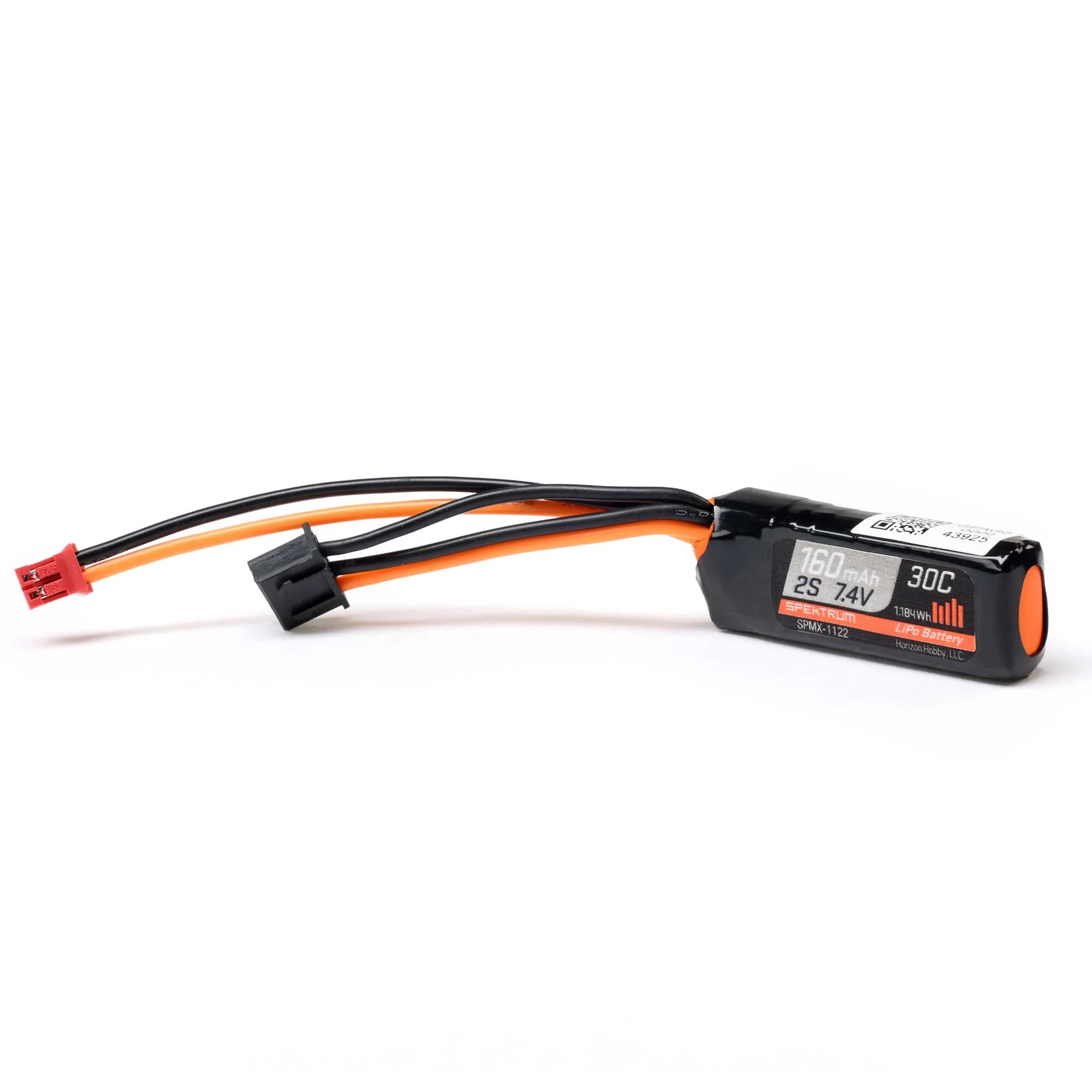 Batterie LiPo 7,4V 160mAh 2S 30C PH2.0 - SPMX-1122