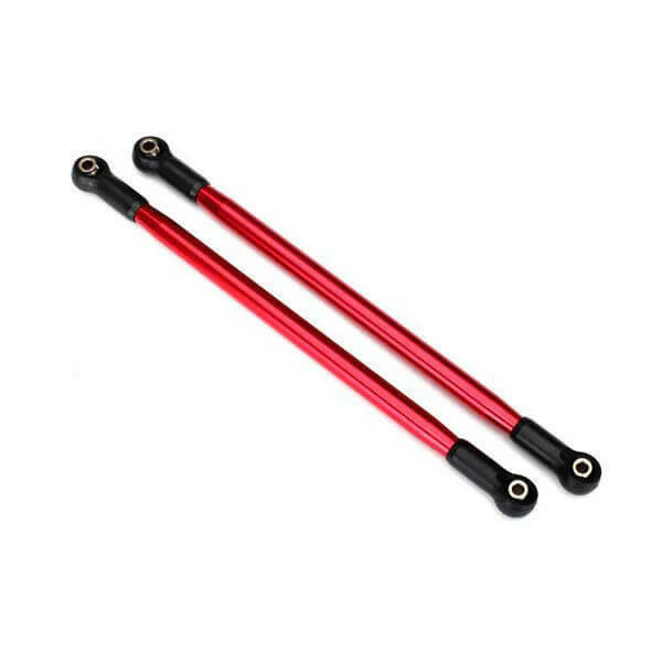 Biellettes de suspension aluminium arrières anodisées rouge (x2) - Traxxas 8542R