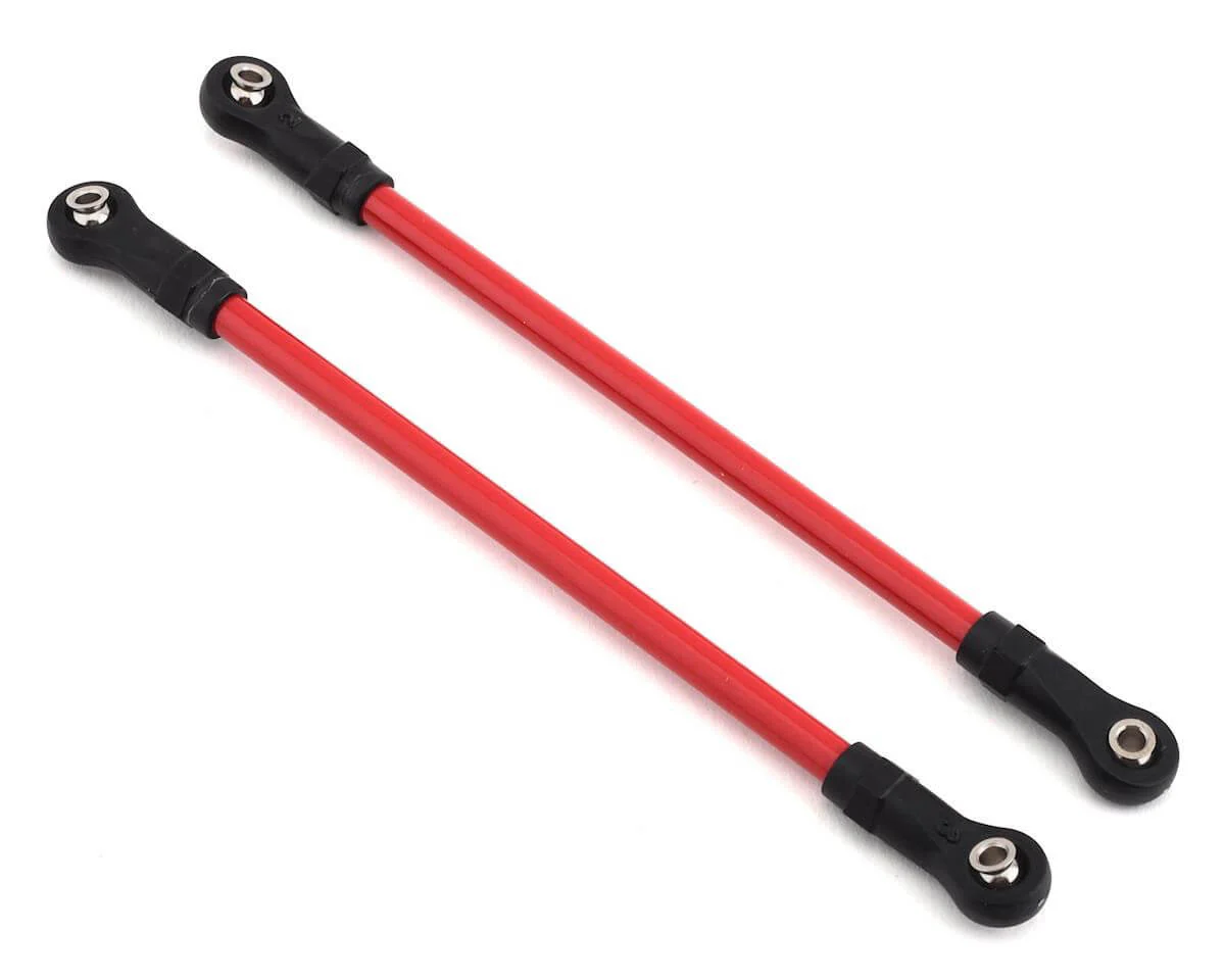 Biellettes de suspension arrière supérieur acier rouge TRX-4 (x2) - Traxxas 8142R
