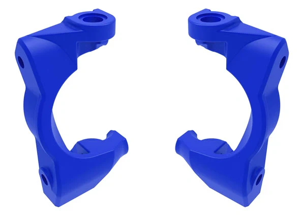 Blocs de roulettes bleu (paire) Mini Maxx - Traxxas 10732-BLUE