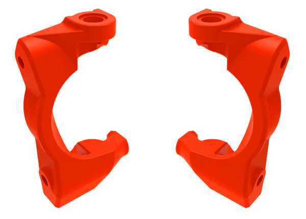 Blocs de roulettes rouges (paire) Mini Maxx - Traxxas 10732-RED