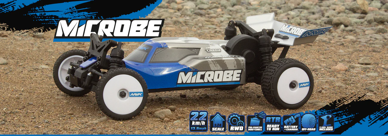 Buggy 1/24 Maverick Microbe – Voiture RC Tout-Terrain MV150800 - Image 7