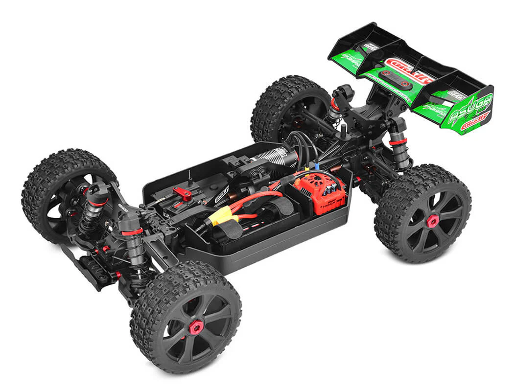 Buggy Corally ASUGA XLR 6S verte Brushless RTR 1/8 - 00288 - Image 4