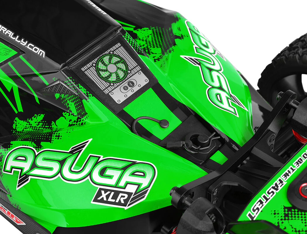 Buggy Corally ASUGA XLR 6S verte Brushless RTR 1/8 - 00288 - Image 7