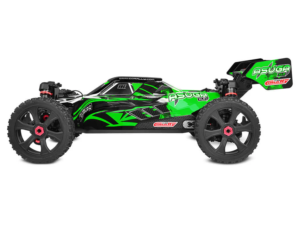 Buggy Corally ASUGA XLR 6S verte Brushless RTR 1/8 - 00288 - Image 9