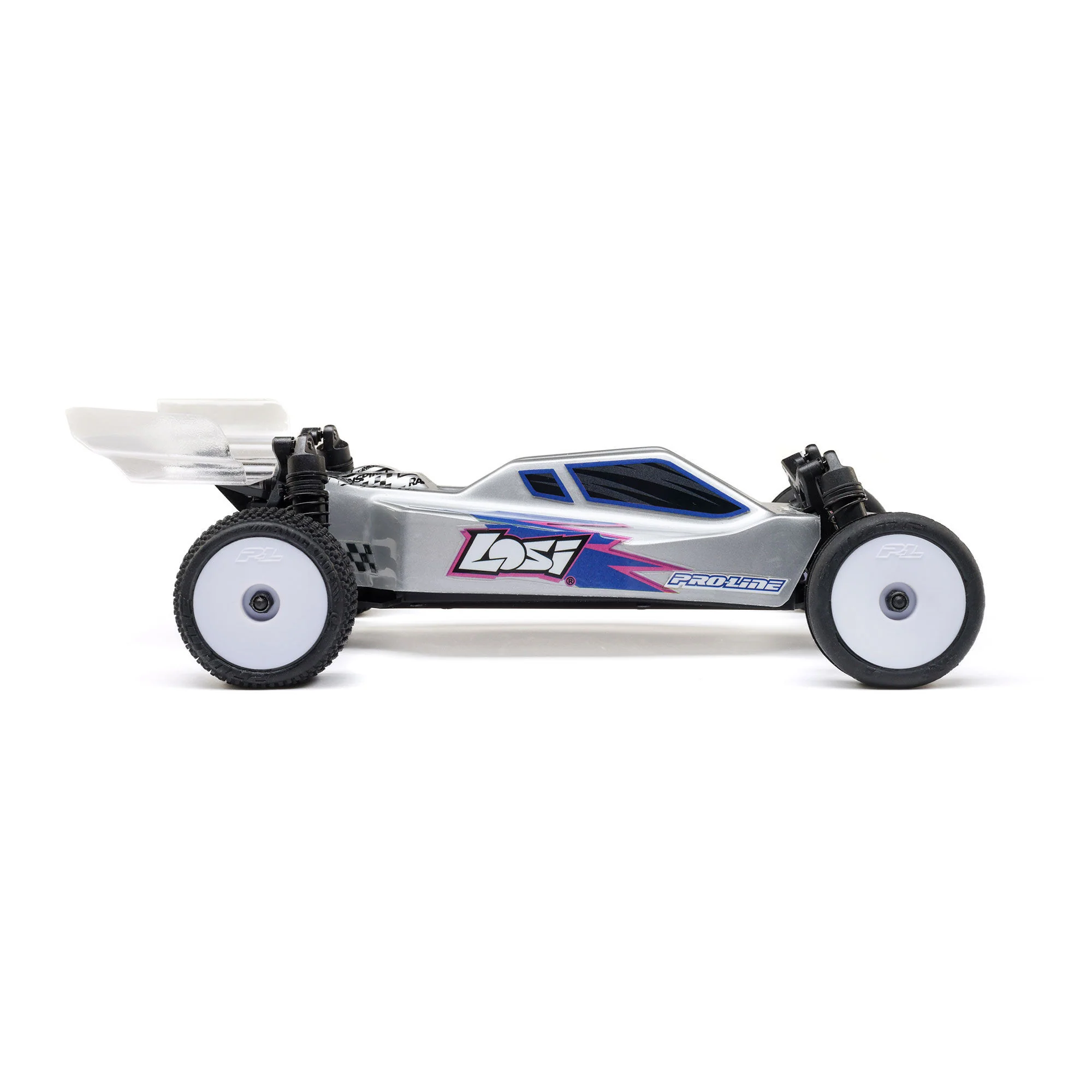 Buggy Losi 1/24 Micro-B 2WD RTR argent - LOS00007T2 - Image 2