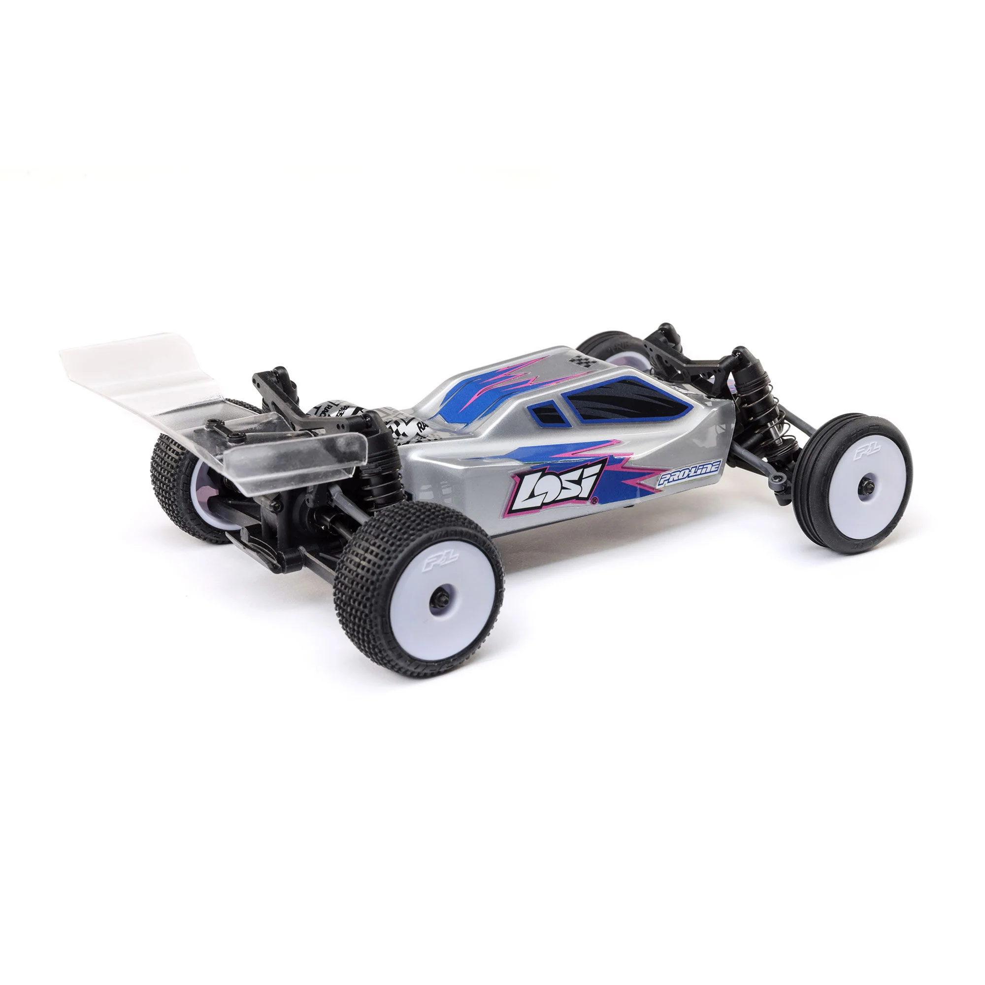 Buggy Losi 1/24 Micro-B 2WD RTR argent - LOS00007T2 - Image 3