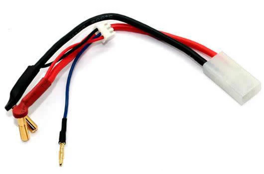 Câble de charge PK 5mm avec prise Tamiya équilibrage 2S