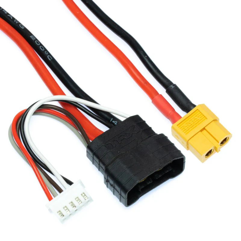 Câble pour chargeur sortie XT60 - XT60 vers Batterie 4S Traxxas ID - Image 2