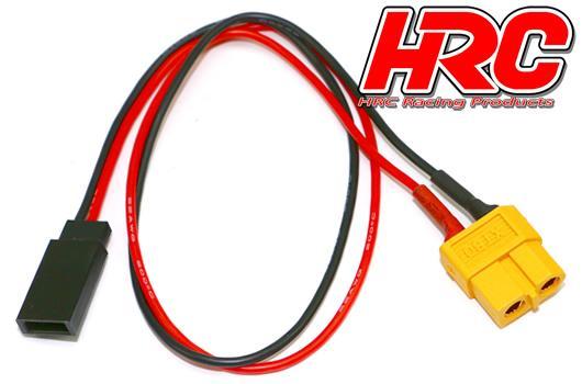 Câble pour chargeur XT60 à prise JR Universelle 30cm - HRC9618