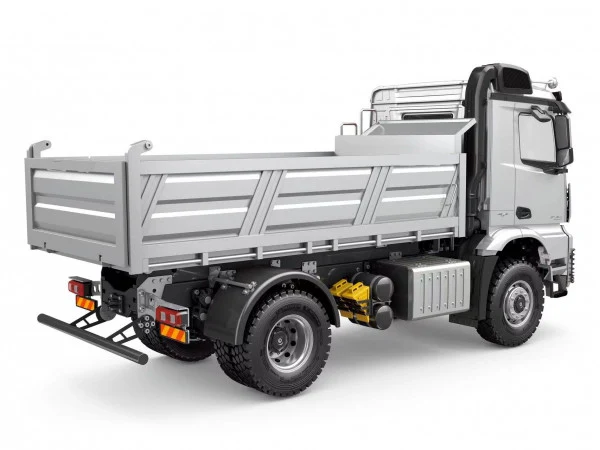 FM Electrics Camion à benne en métal 4x4 Mercedes-Benz Arocs électrique 1:14 K701 Kabolite - Image 4
