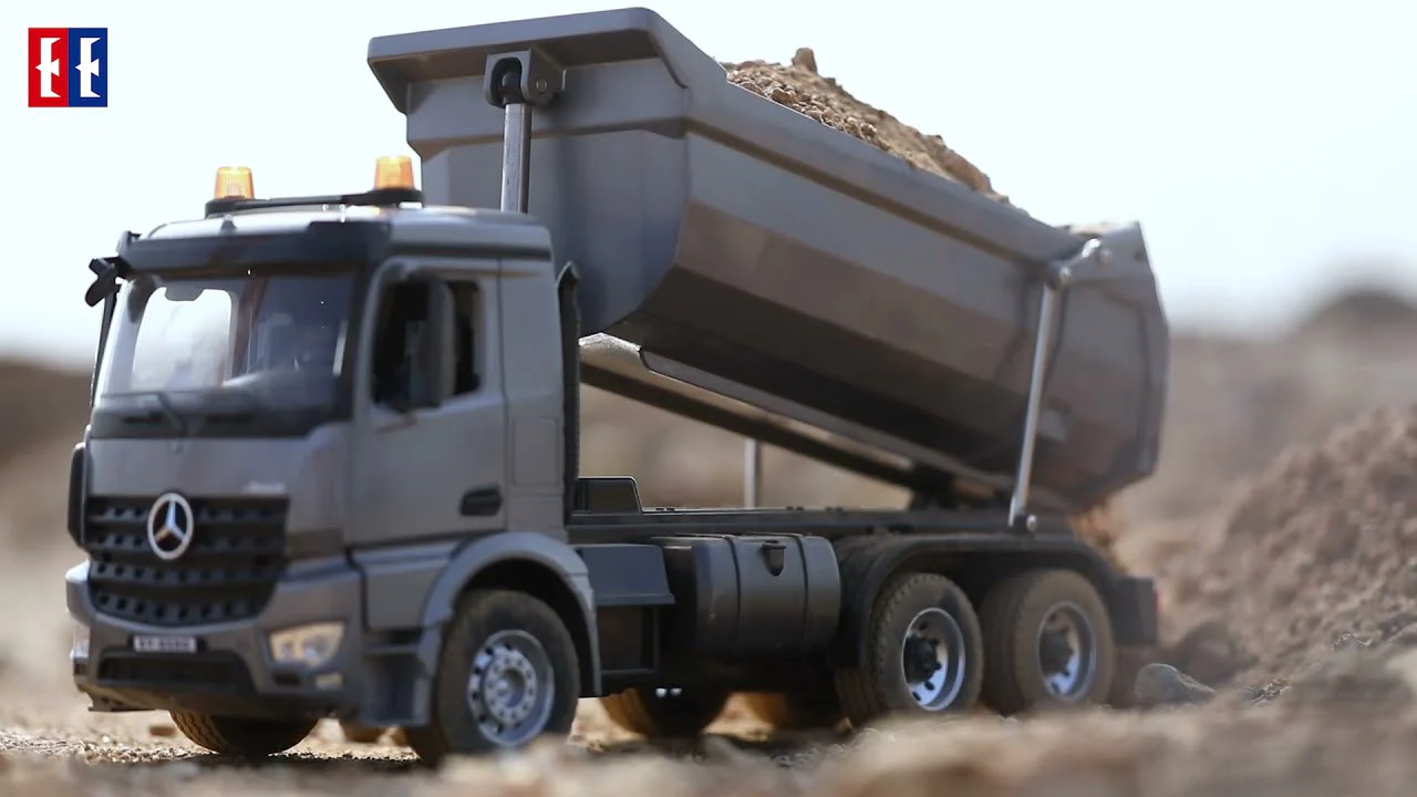 Camion Benne en métal Mercedes Benz Arocs 1/20 E590-003 - Image 9