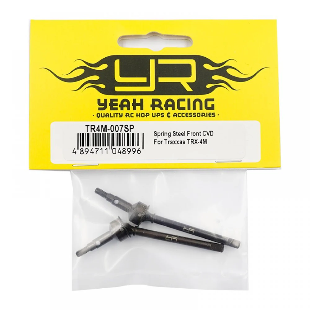 Cardans avant CVD en acier à ressort pour TRX-4M Yeah Racing - Image 2