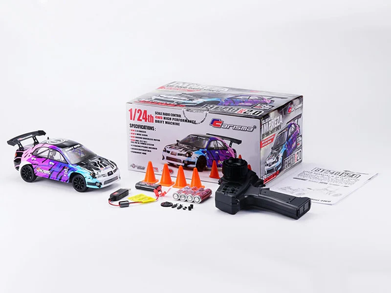 Carisma GT24 2.0 Subaru Impreza STI 2006 drift 1/24 RTR - CA90268 - Image 5
