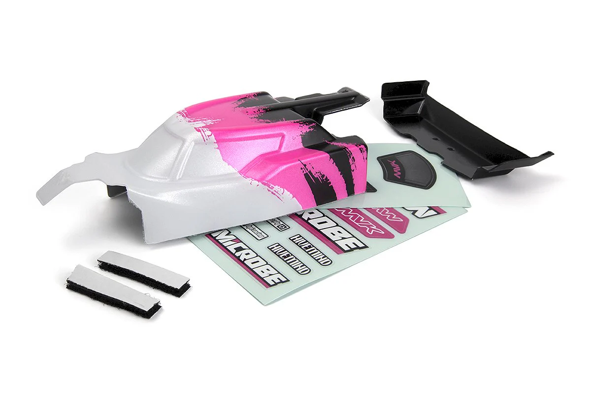 Carrosserie de buggy Maverick RC rose 1/24 - MV150853