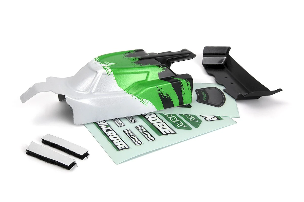 Carrosserie de buggy Maverick RC vert 1/24 - MV150809