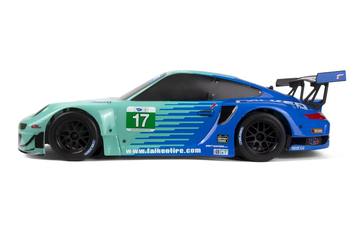 Carrosserie HPI Racing Porsche 911 GT3 RSR Falken peinte (206 mm/210 mm) - HP160782 - Image 3