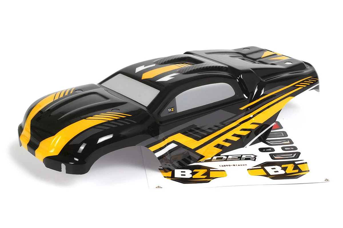 Carrosserie jaune/noir Blackzon pour Slyder ST Turbo - 540259