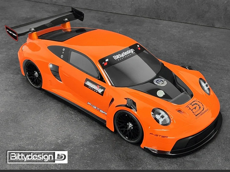 Carrosserie transparente P-GT3R 1/10 GT 190 mm - BDGT-190PGT3R - Image 5