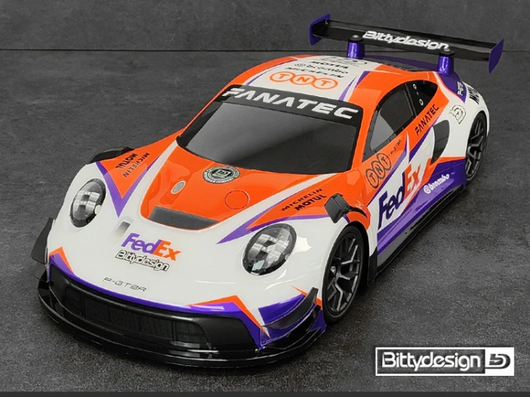 Carrosserie transparente P-GT3R 1/10 GT 190 mm - BDGT-190PGT3R - Image 7