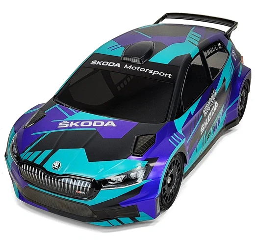 Carrosserie transparente SKODA Fabia RS Rally2 1/10 - BDRX-190FRS2H - Image 3