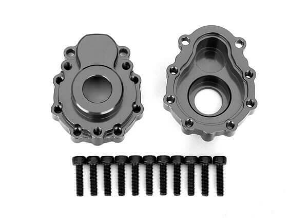 Carter de sortie de pont extérieur Alu gris - Traxxas 8251A