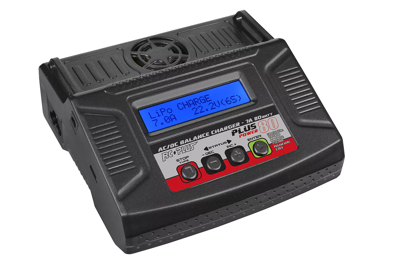 Chargeur lipo 80W pour accus 1 à 6S et Ni-Mh