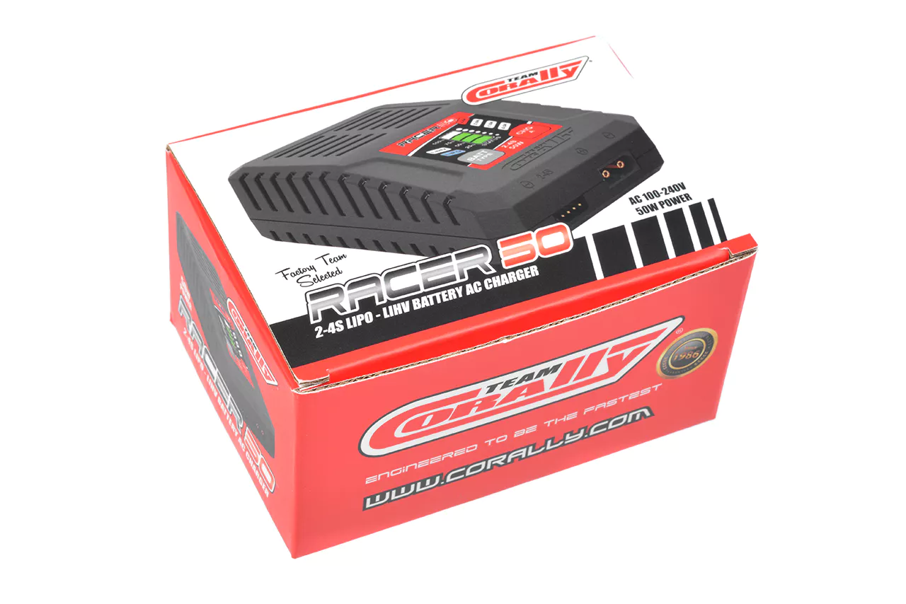 Chargeur lipo Racer 50 Corally 2-4S Lipo 50W prise XT60 - Image 6