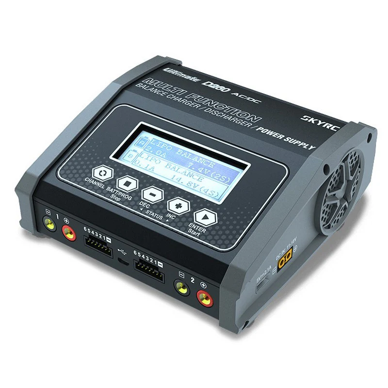 Chargeur SkyRC D260 Ultimate Duo 240VAC/12VDC 14A 2x130W - 100157 - Image 2