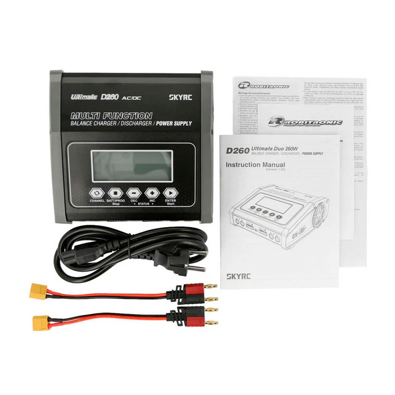 Chargeur SkyRC D260 Ultimate Duo 240VAC/12VDC 14A 2x130W - 100157 - Image 9