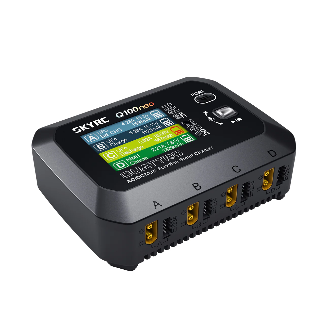 Chargeur SkyRC Q100 Neo LiPo 1-4s 6A 100W AC - 100223-01