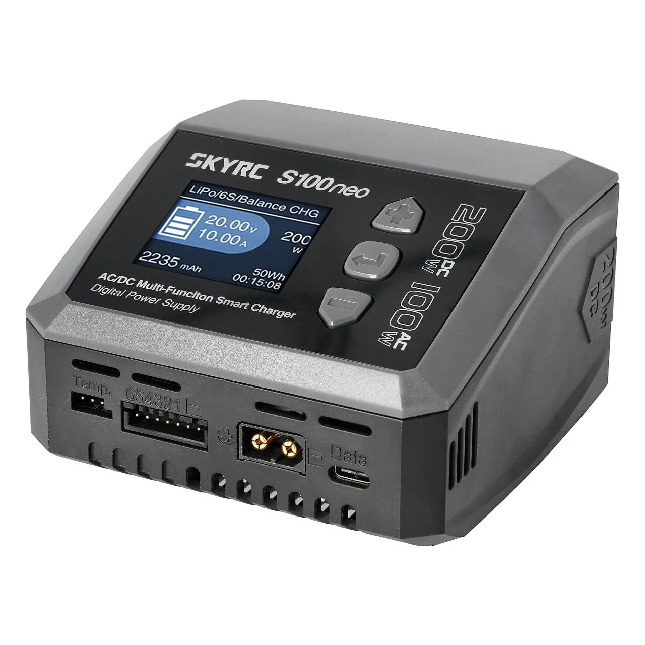 Chargeur SkyRC S100 Néo LiPo 1-6s 10A 100W XT60 - SK100202-01