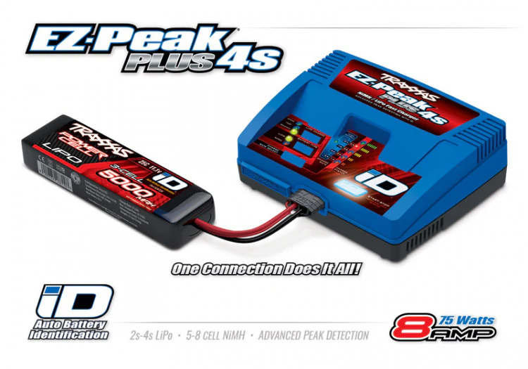 Chargeur Traxxas 2981EZ-Peak Plus 4s LIPO/NIMH 8A - Image 2