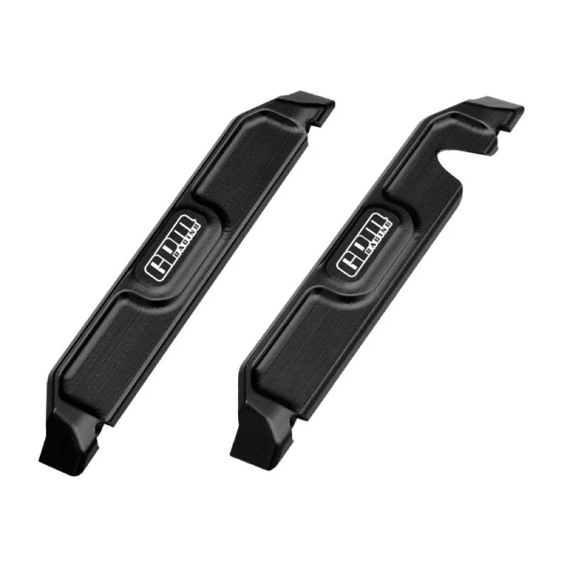 Châssis en aluminium-Nerf Bars noir (2) GPM TRX Mini Maxx - GPMTXMM014BK