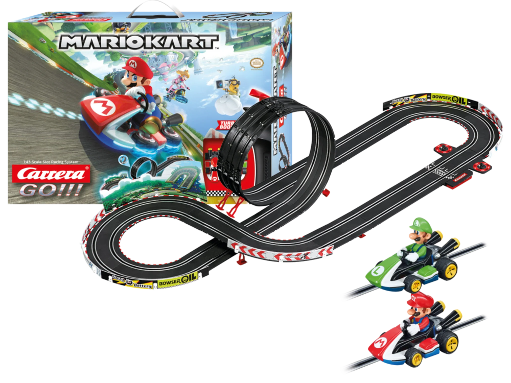 Circuit voitures Carrera GO!!! Mario Kart - 20062491