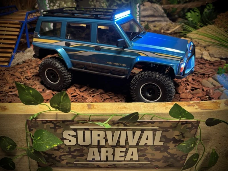 Crawler Absima CR4.4 PATROL 4wd 1/10 RTR 12040 light blue - Image 2