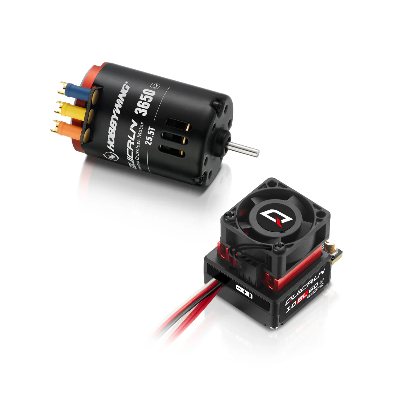 Combo brushless 1/10 Hobbywing 10BL60 3650 25.5T G2 Sensored 30803204