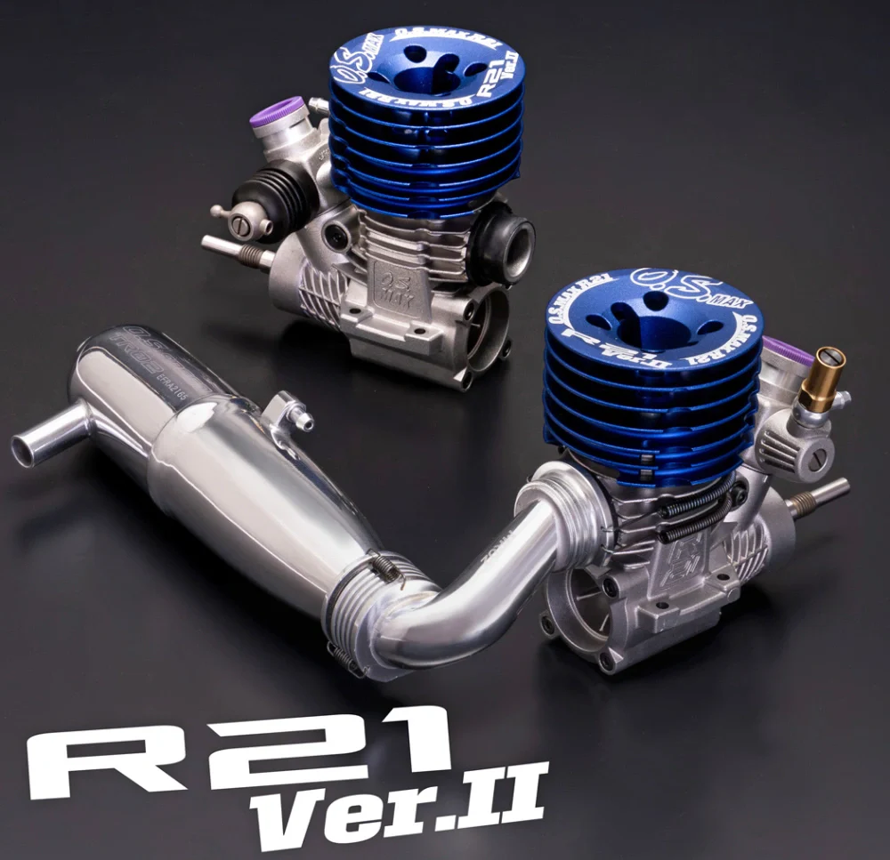 Combo moteur de voiture piste O.S. MAX-R21 V.2 - 1F401 - Image 2