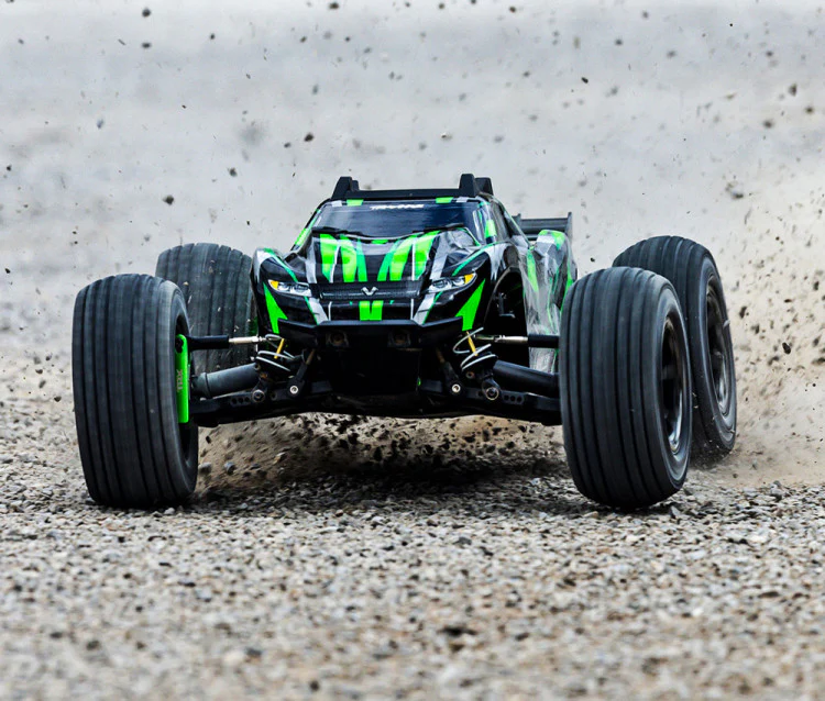 Combo Traxxas Rustler 4x4 Ultimate VXL vert 1/10 RTR - 67097-4 - Image 4