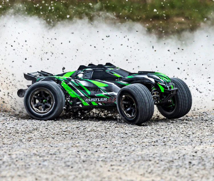Combo Traxxas Rustler 4x4 Ultimate VXL vert 1/10 RTR - 67097-4 - Image 5
