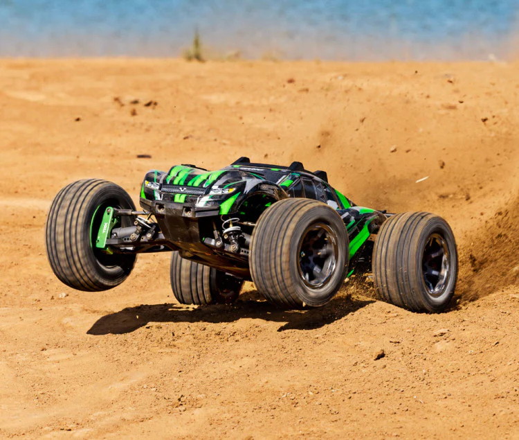Combo Traxxas Rustler 4x4 Ultimate VXL vert 1/10 RTR - 67097-4 - Image 7