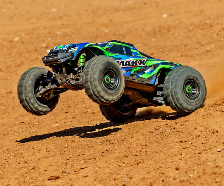 Méga Combo 6700 Traxxas Wide-MAXX 4S vert 89086-4 - 1/10 - Image 8