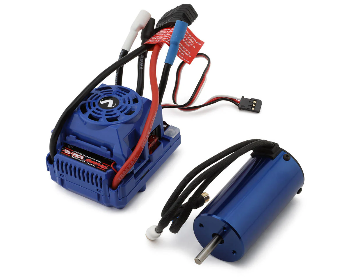 Combo brushless 1/10 Velineon VXL-4s BL et moteur 540XL 2400 kV (70 mm) - Traxxas 3466