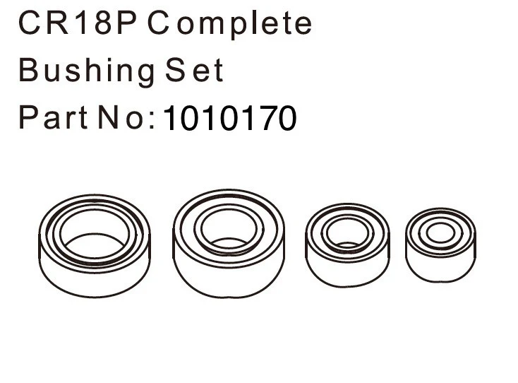 Complete Bushing Set - EVO 1:18