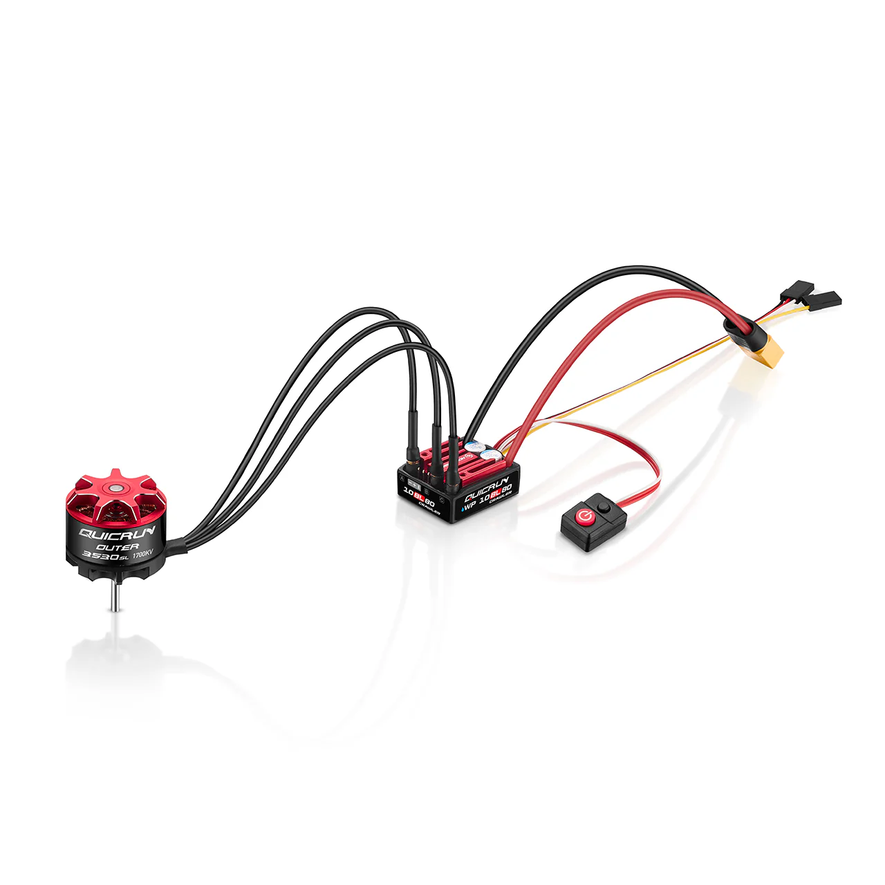 Contrôleur brushless Hobbywing QuicRun WP10BL80-G2 80A BEC 5A - HW30108002 - Image 4