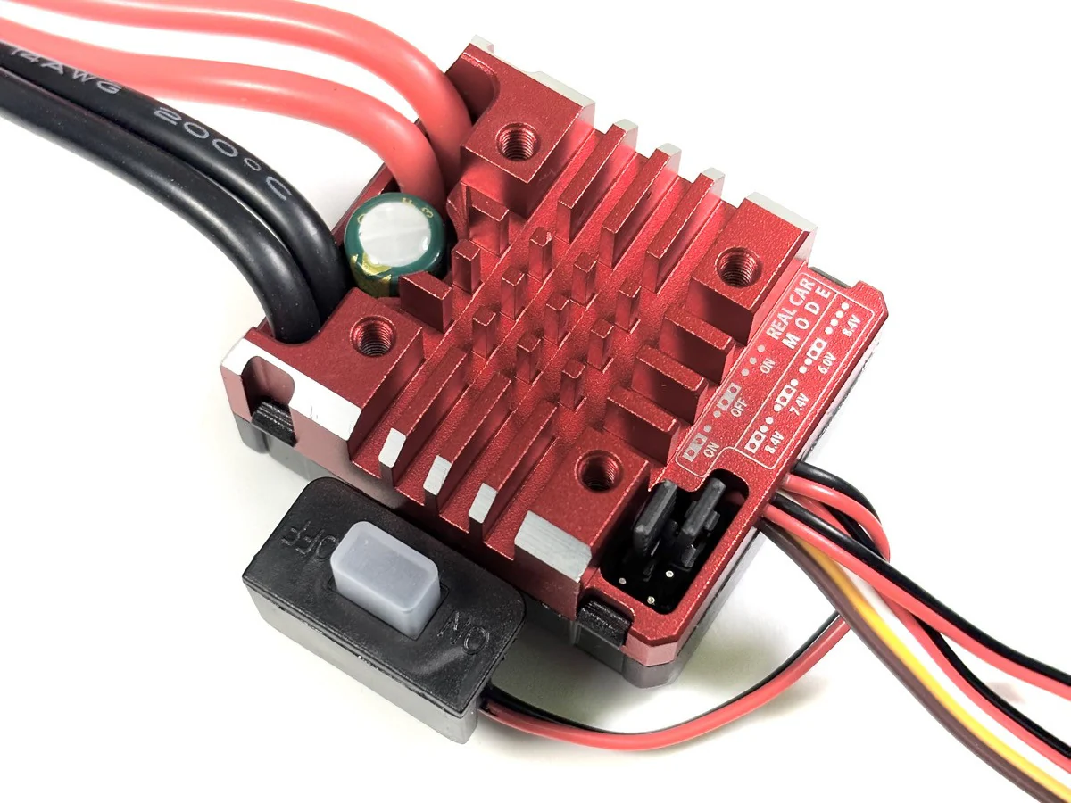 Variateur pour Crawler 1/10 PRO 80A à charbon - 2100005 - Image 3